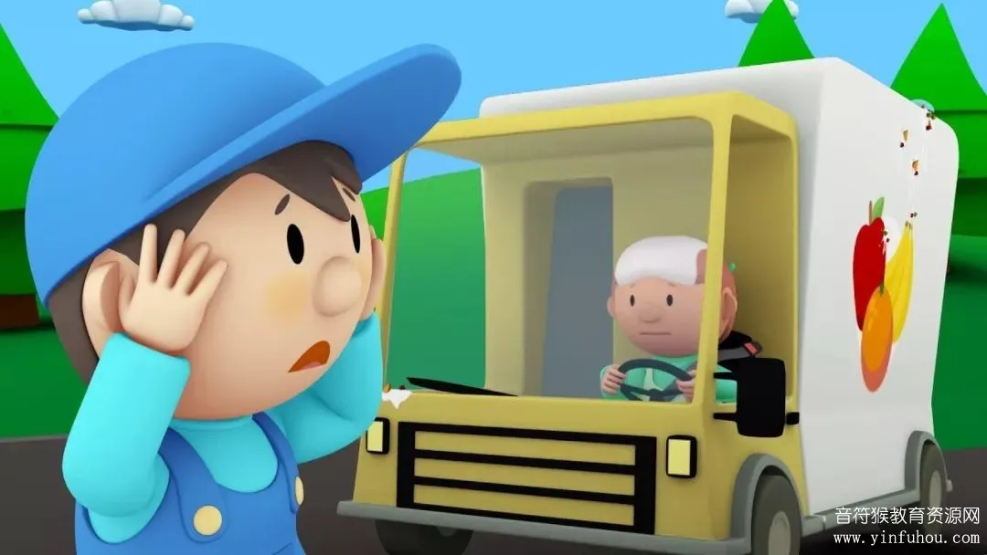 卡尔的洗车店英文版:汽车主题英语启蒙动画片