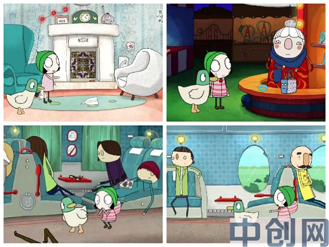 莎拉和乖乖鸭 Sarah and Duck 中英双语动画资源全集