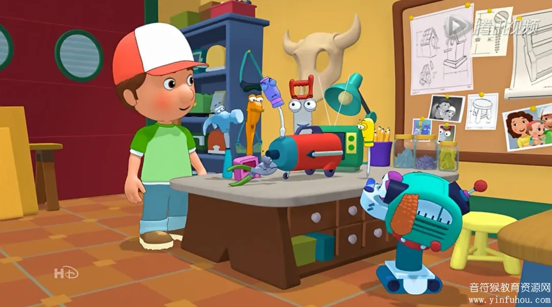 《万能阿曼Handy Manny》中英文双语版——培养孩子问题解决与创新思维