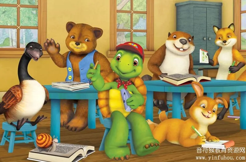 小乌龟富兰克林（Franklin the Turtle）英文版视频课程及配套资料