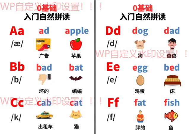自然拼读高效学习指南:每天60秒,见词能读