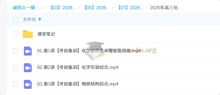 赵怡然 2026高三 高考化学 密训班